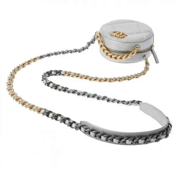 Chanel Matrasse 19 Round Chainshoulder #122525C24B - Picture 3 of 12